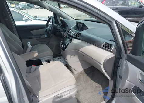 2014 Honda Odyssey Ex z USA, uszkodzony, nr VIN 5FNRL5H44EB090510